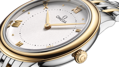 De Ville Prestige 30 mm, steel ‑ yellow gold on steel ‑ yellow gold