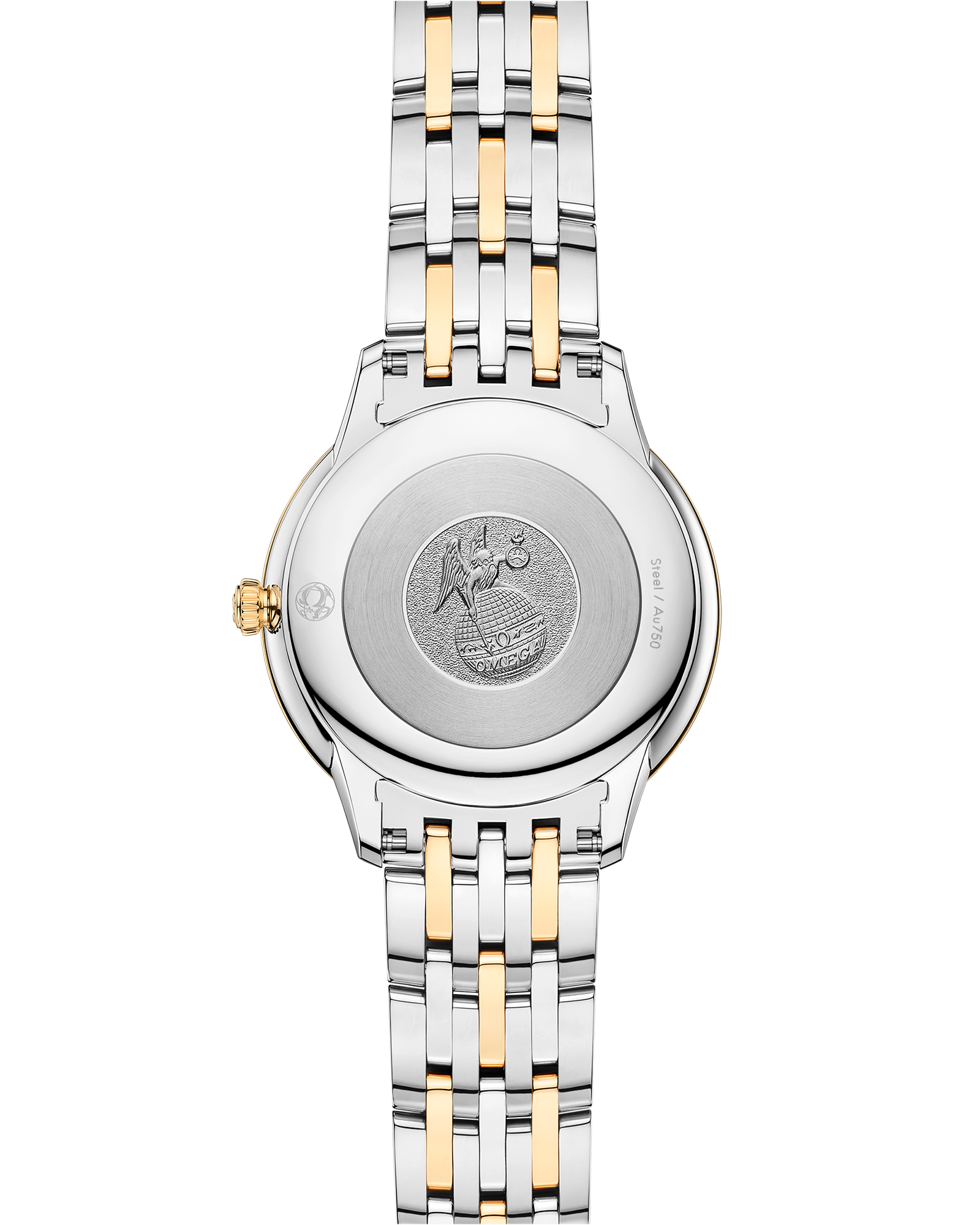 De Ville Prestige 30 mm, steel ‑ yellow gold on steel ‑ yellow gold