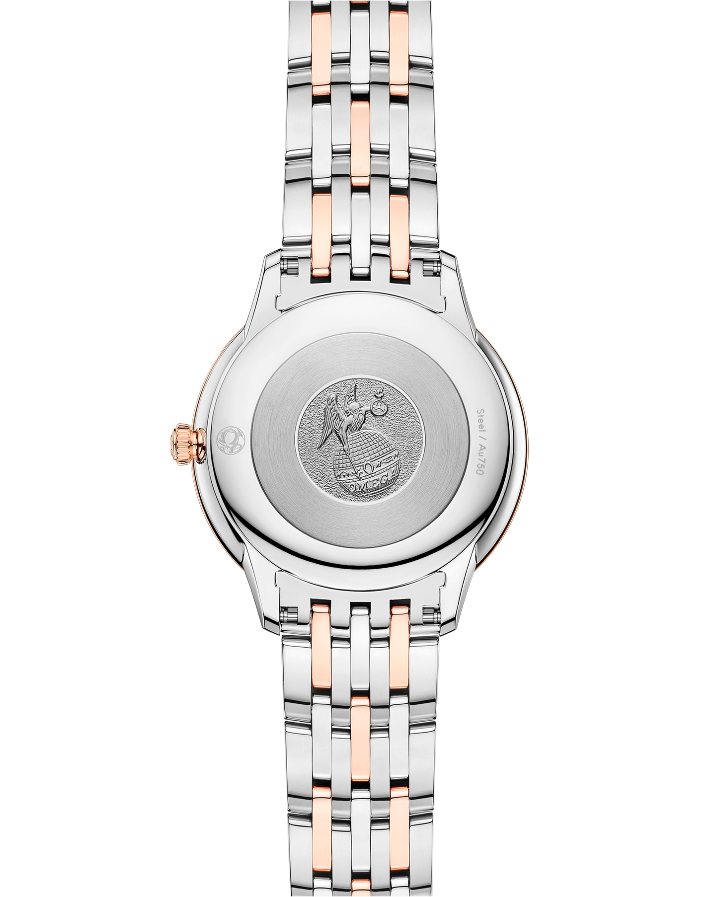 De Ville Prestige 30 mm, steel ‑ Sedna™ gold on steel ‑ Sedna™ gold