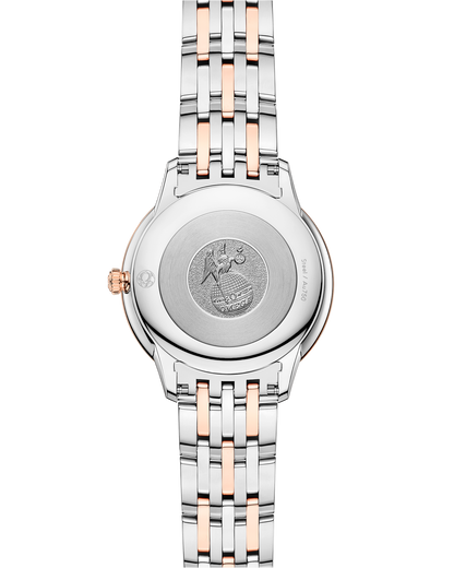 De Ville Prestige 30 mm, steel ‑ Sedna™ gold on steel ‑ Sedna™ gold