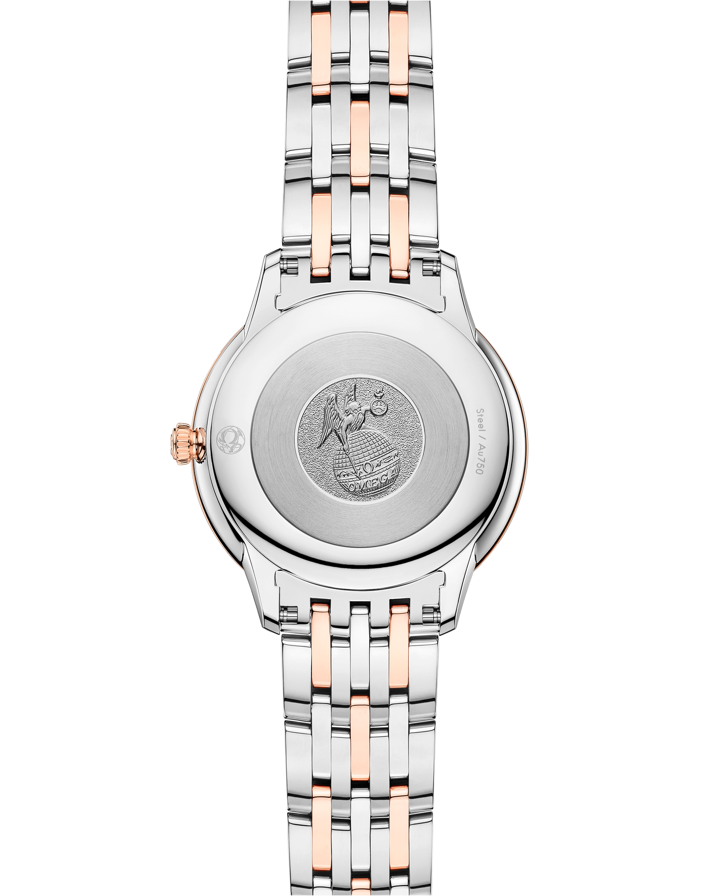 De Ville Prestige 30 mm, steel ‑ Sedna™ gold on steel ‑ Sedna™ gold