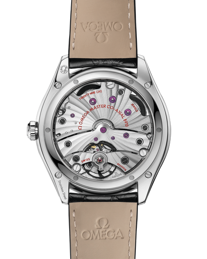 De Ville Trésor 40 mm, steel on leather strap