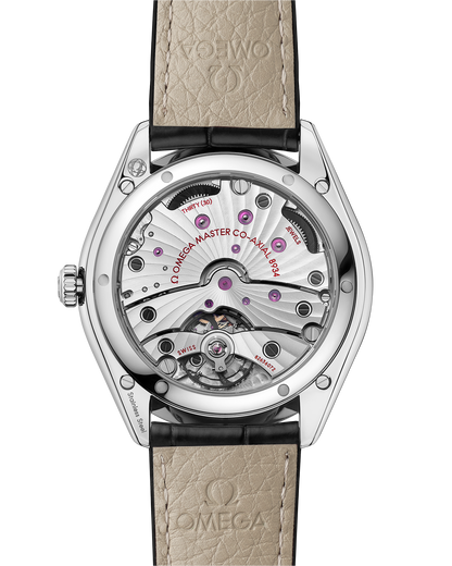 De Ville Trésor 40 mm, steel on leather strap