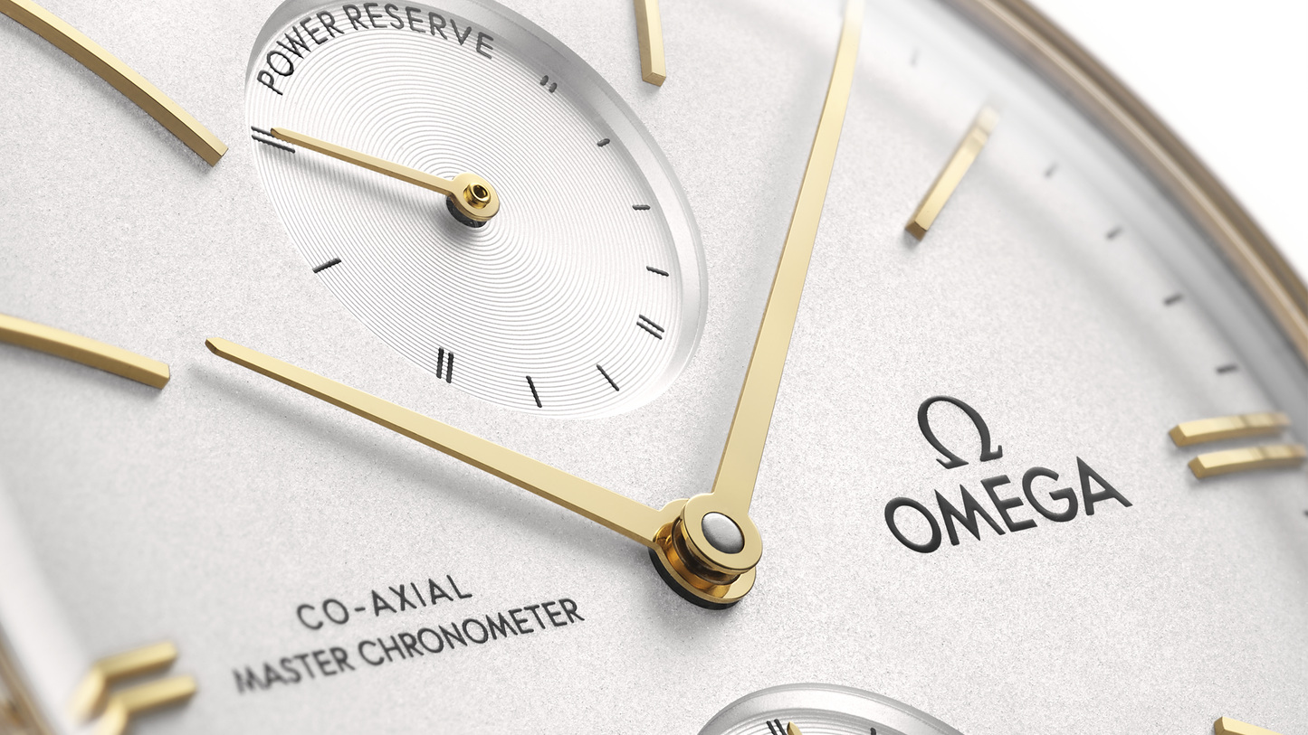 De Ville Trésor 40 mm, yellow gold on leather strap
