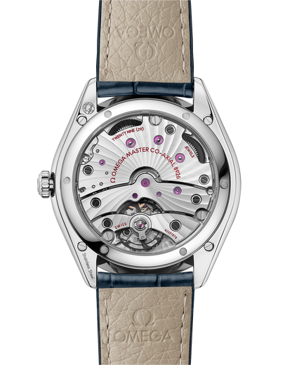 De Ville Trésor 40 mm, steel on leather strap