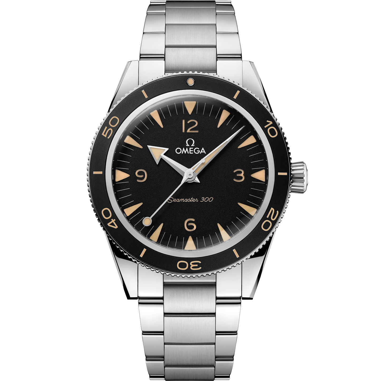 Seamaster 300 41 mm, steel on steel