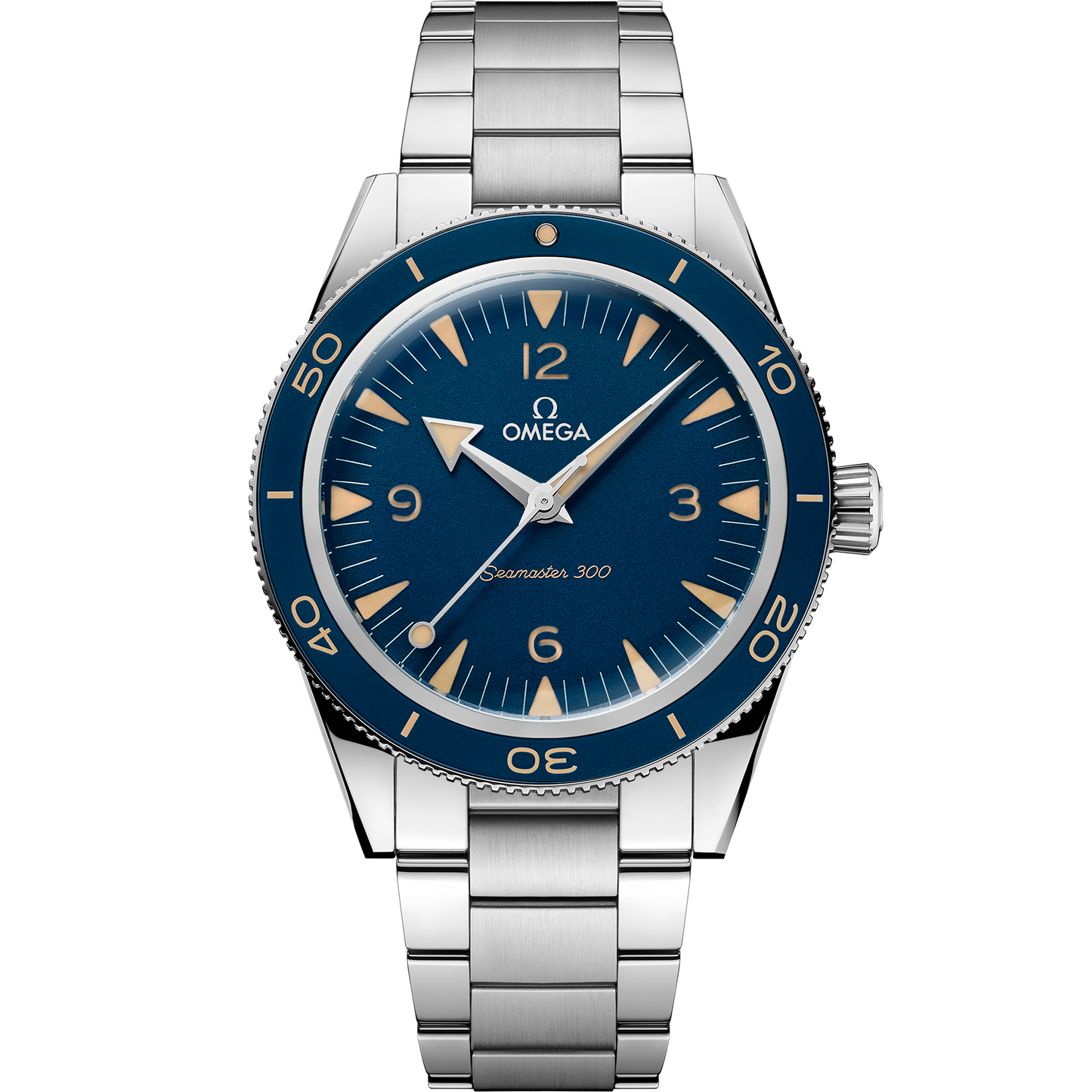 Seamaster 300 41 mm, steel on steel