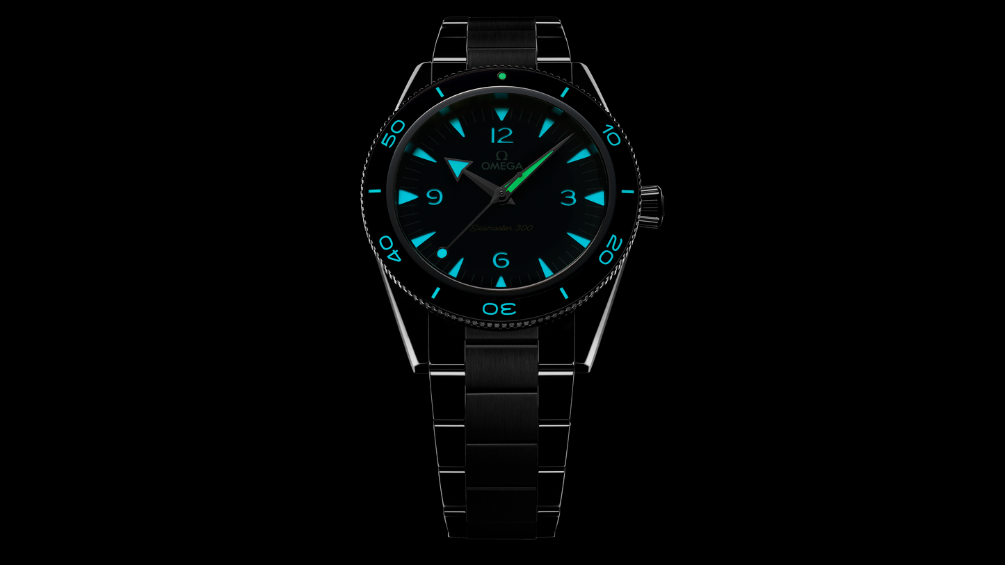 Seamaster 300 41 mm, steel on steel