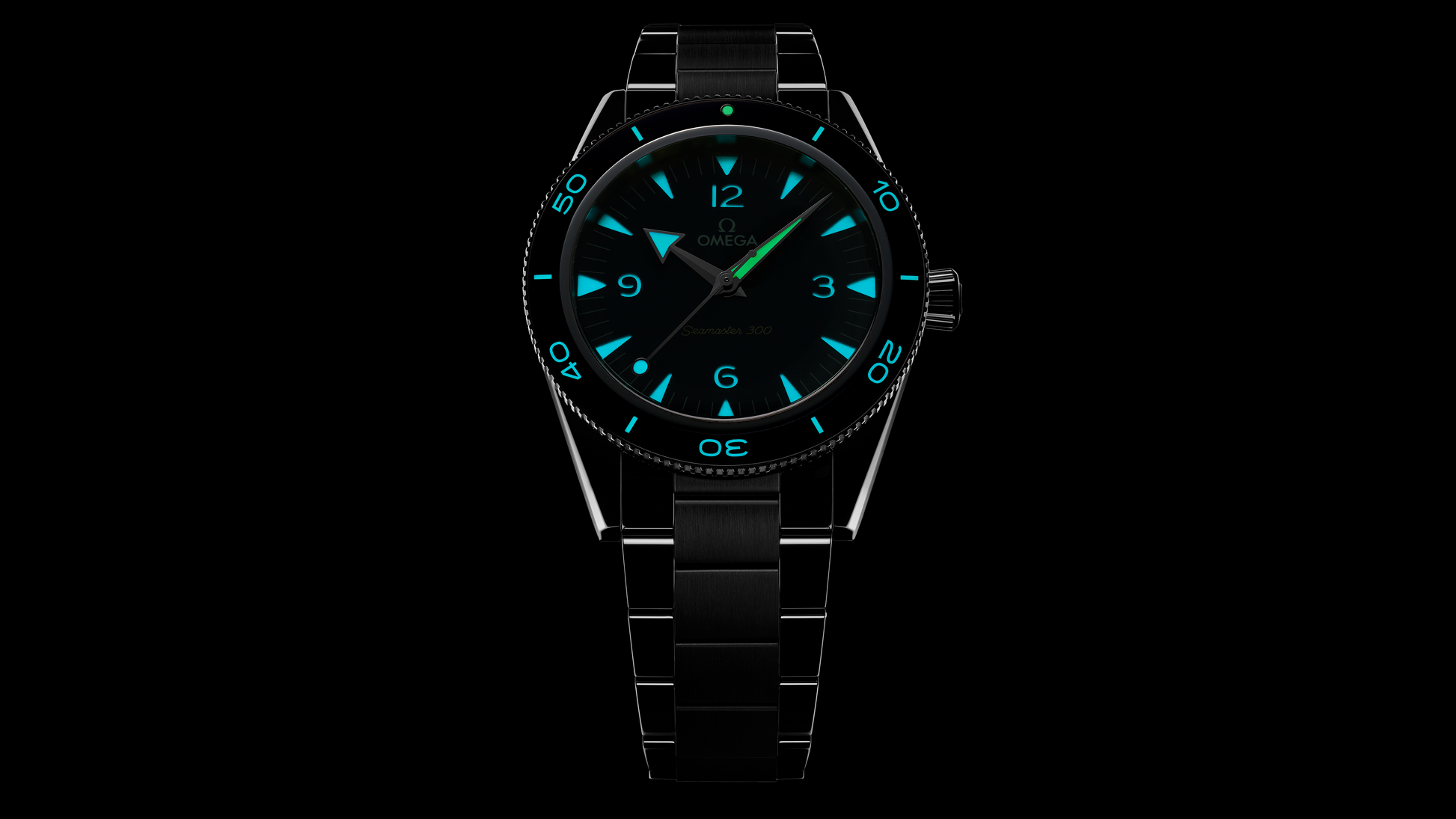 Seamaster 300 41 mm, steel on steel