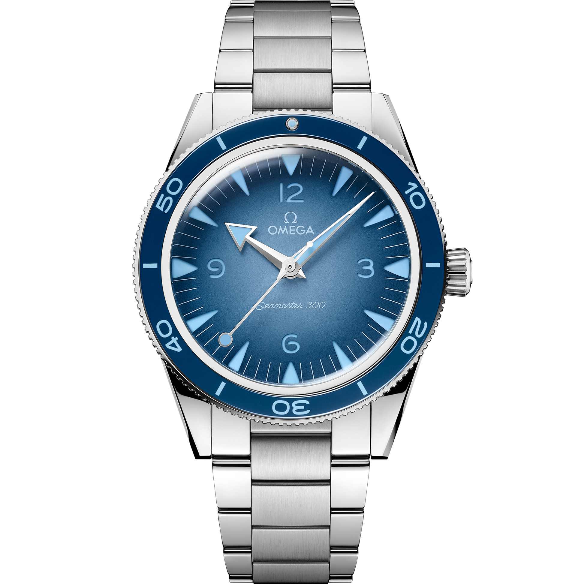 Seamaster 300 41 mm, steel on steel