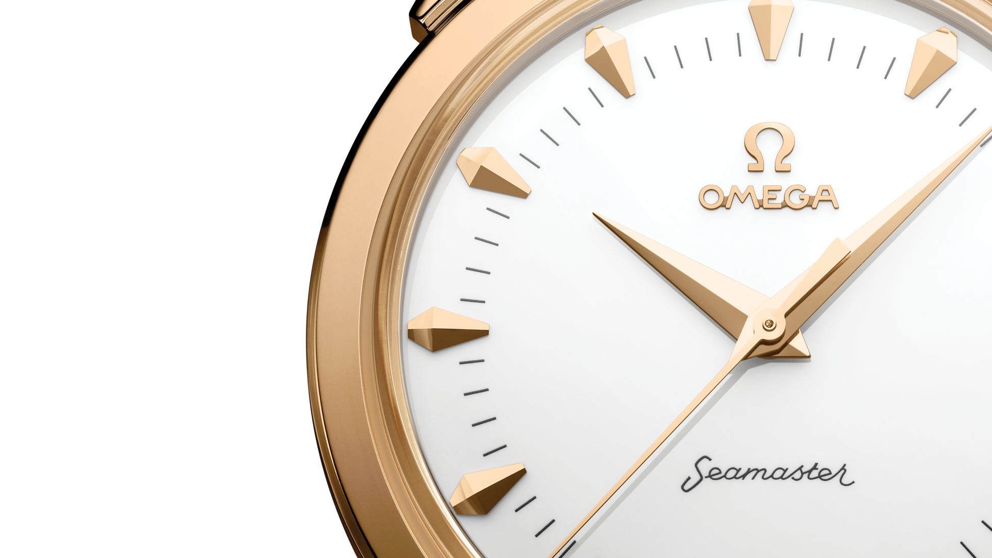 Seamaster 37 mm 37 mm, Moonshine™ gold on alligator