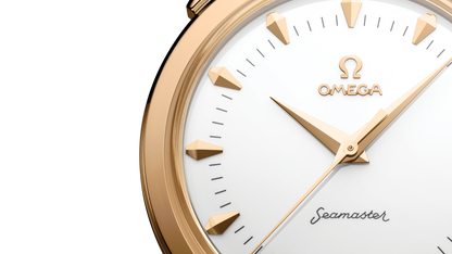 Seamaster 37 mm 37 mm, Moonshine™ gold on alligator