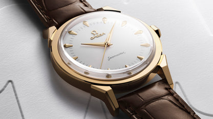 Seamaster 37 mm 37 mm, Moonshine™ gold on alligator