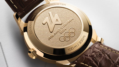 Seamaster 37 mm 37 mm, Moonshine™ gold on alligator