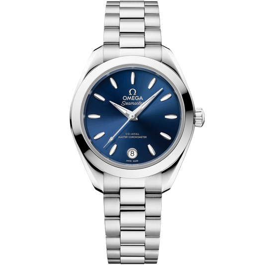 Seamaster Aqua Terra 150M 30 mm, steel on steel