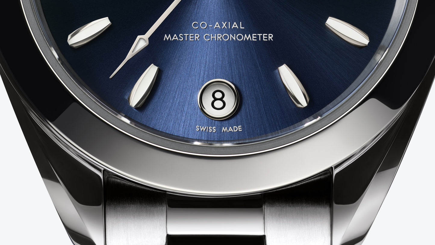 Seamaster Aqua Terra 150M 30 mm, steel on steel