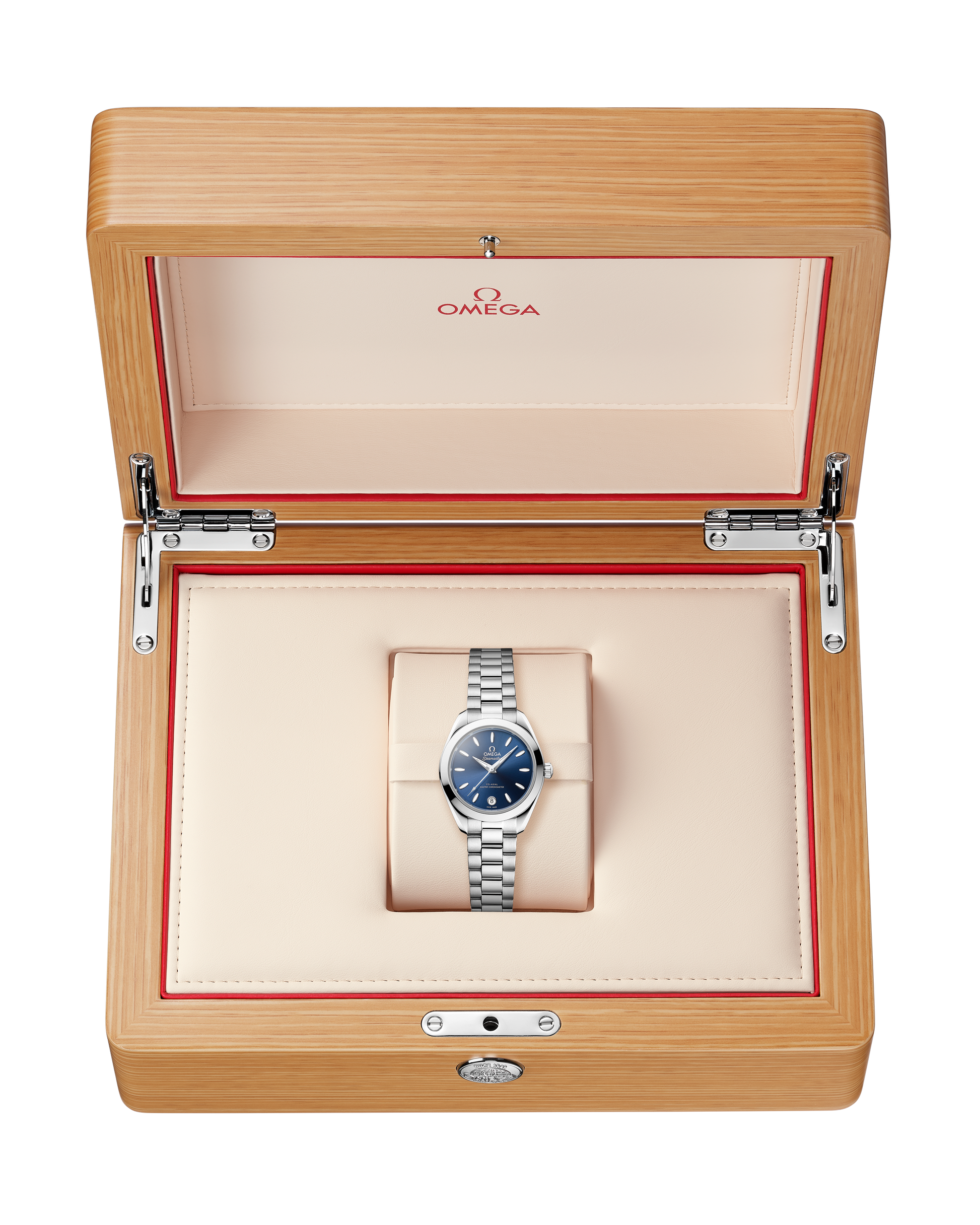 Seamaster Aqua Terra 150M 30 mm, steel on steel