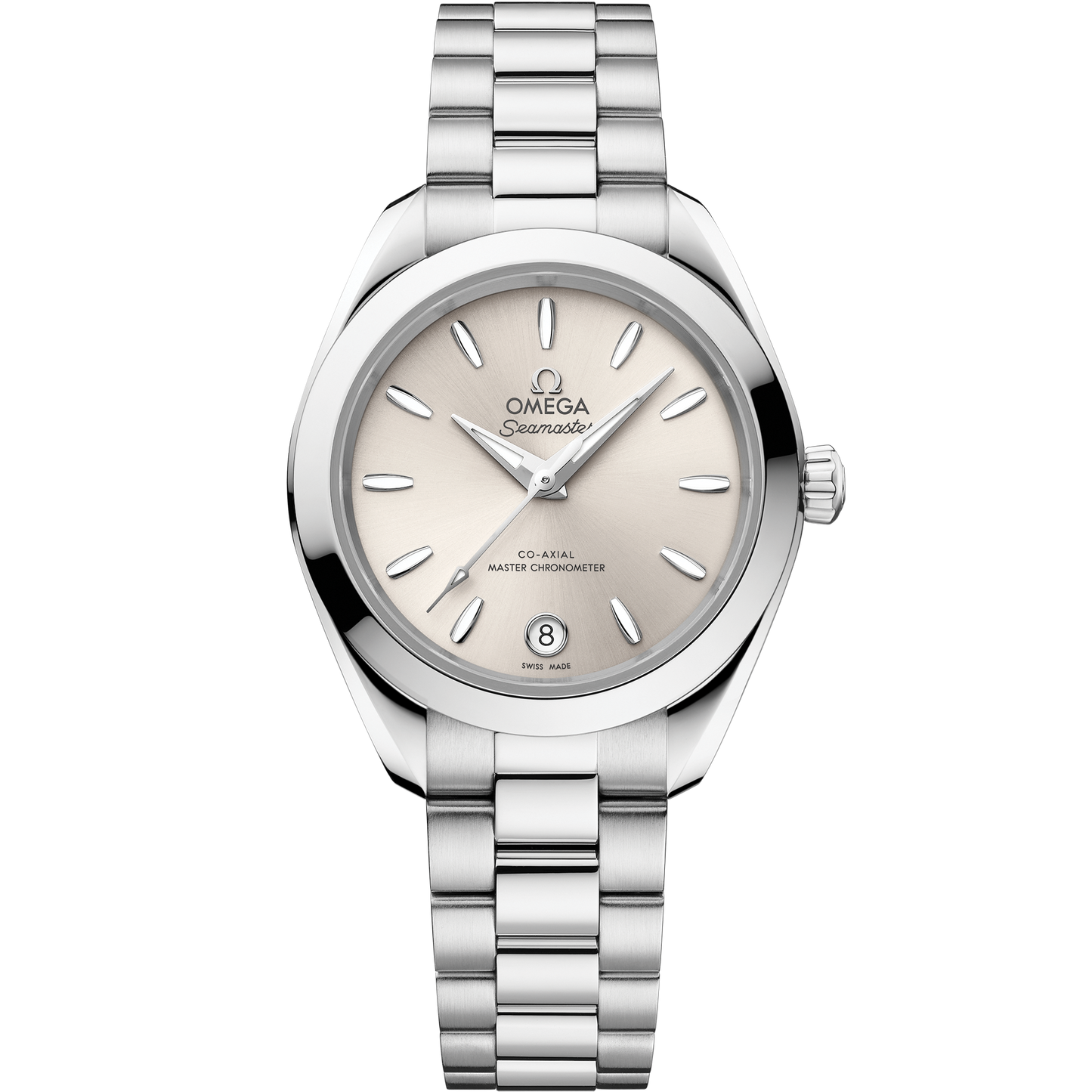 Seamaster Aqua Terra 150M 30 mm, steel on steel