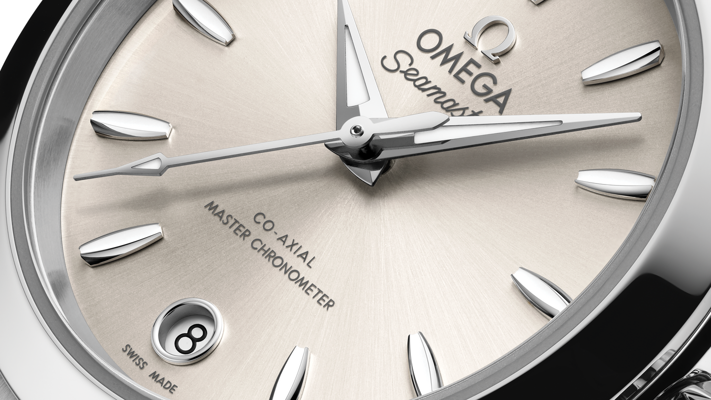 Seamaster Aqua Terra 150M 30 mm, steel on steel