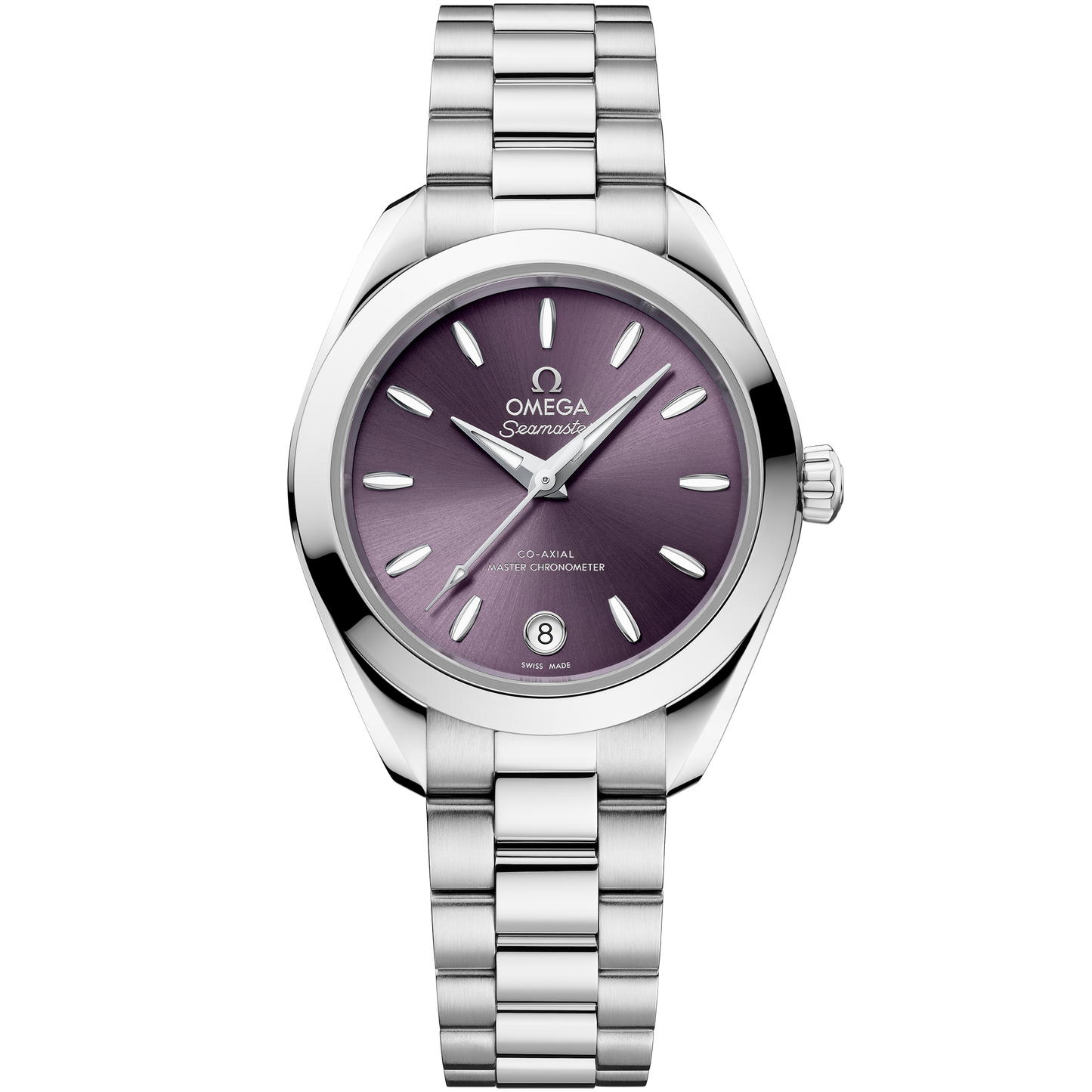 Seamaster Aqua Terra 150M 30 mm, steel on steel