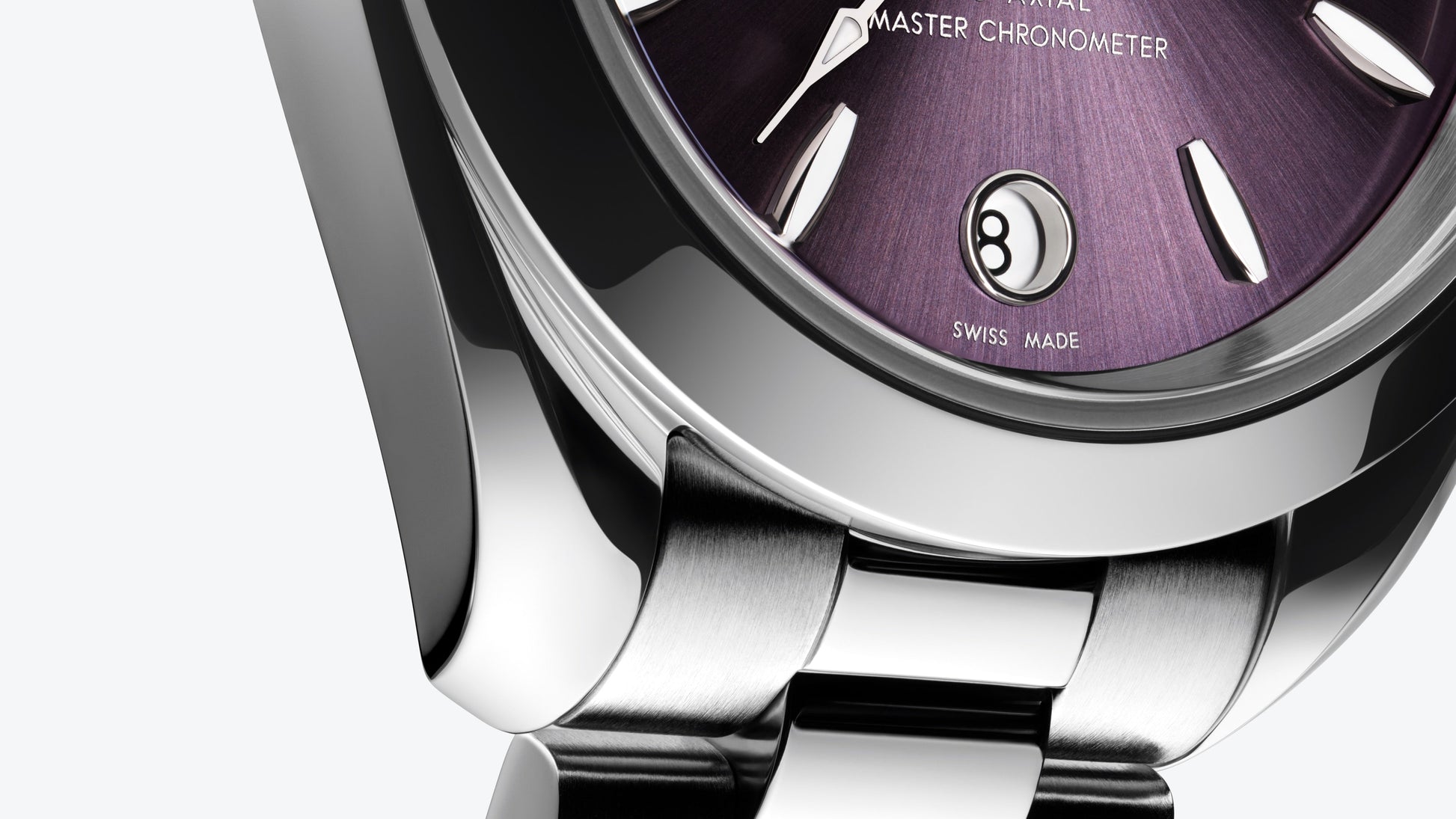 Seamaster Aqua Terra 150M 30 mm, steel on steel