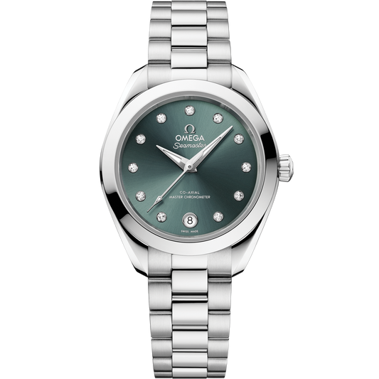Seamaster Aqua Terra 150M 30 mm, steel on steel