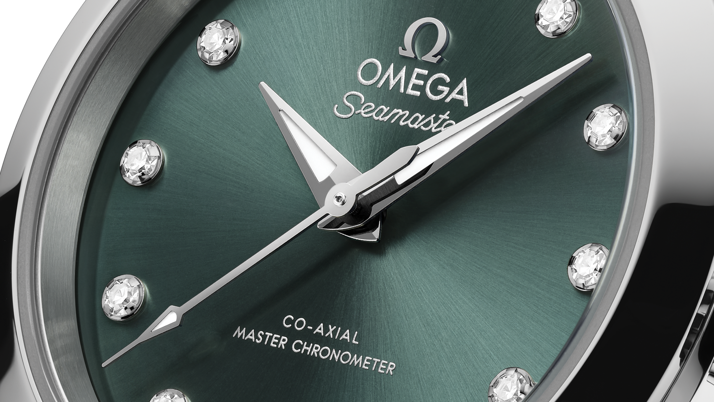 Seamaster Aqua Terra 150M 30 mm, steel on steel