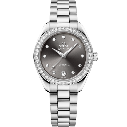Seamaster Aqua Terra 150M 30 mm, steel on steel