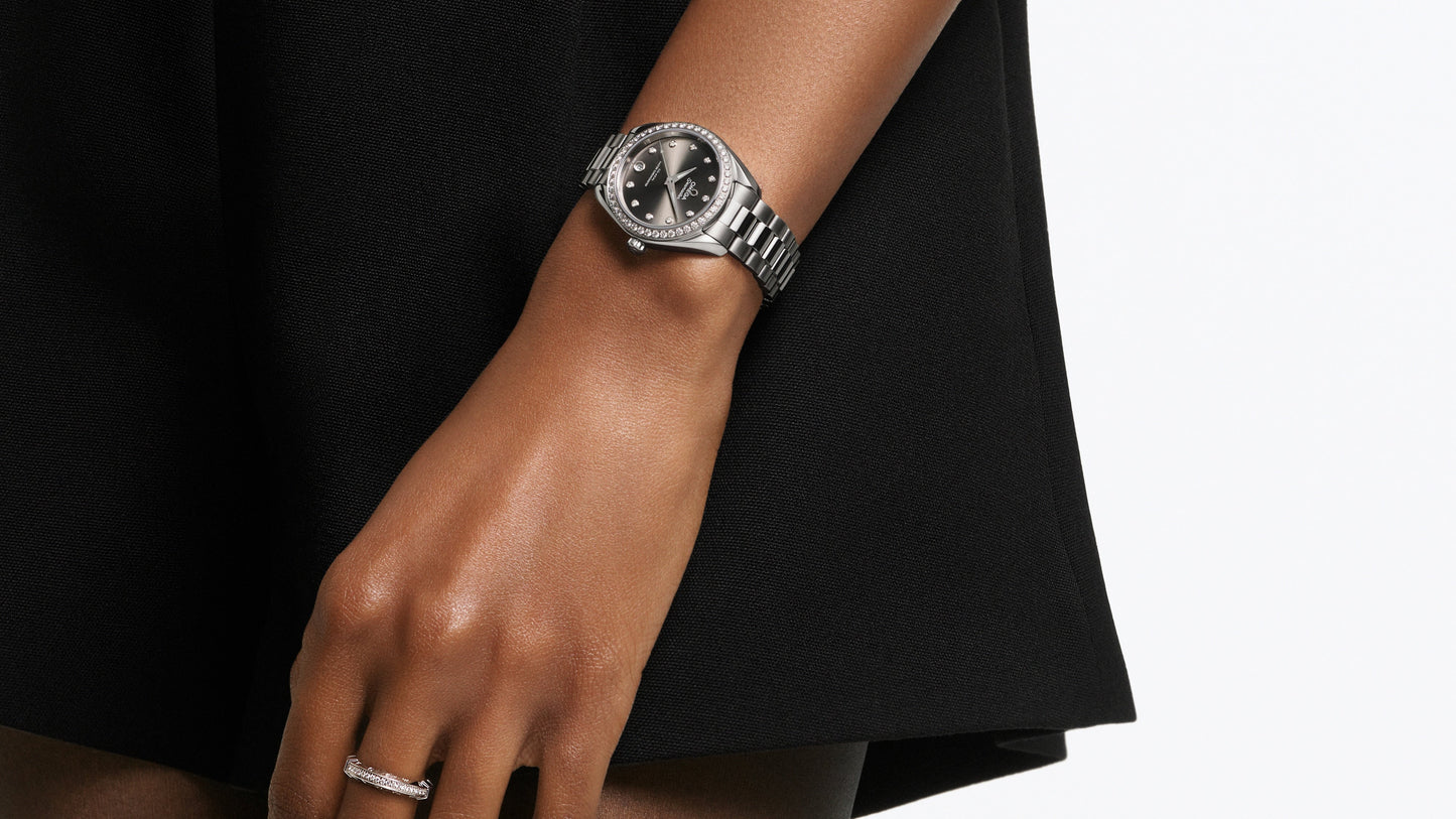 Seamaster Aqua Terra 150M 30 mm, steel on steel