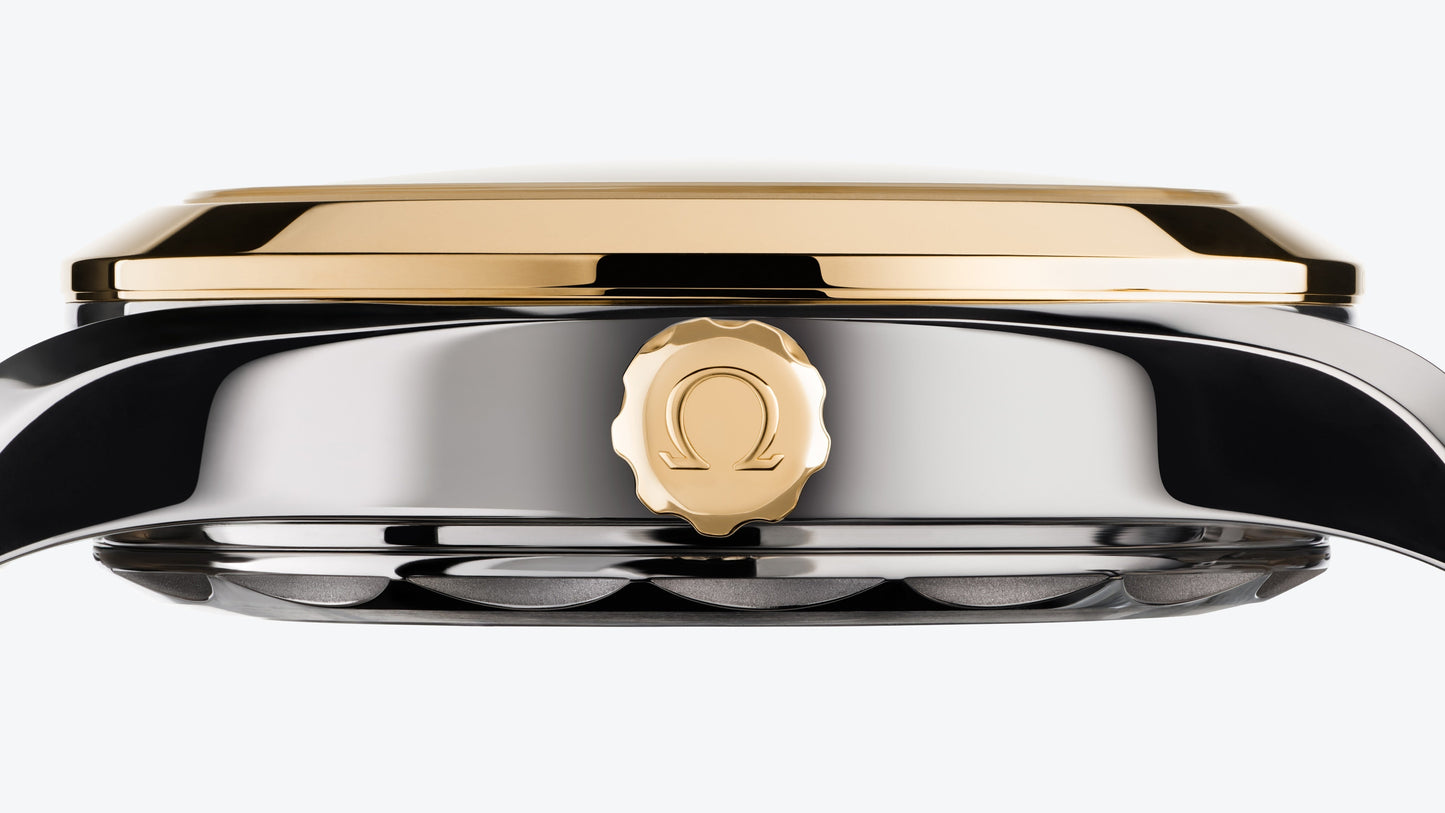 Seamaster Aqua Terra 150M 30 mm, steel ‑ Moonshine™ gold on steel ‑ Moonshine™ gold