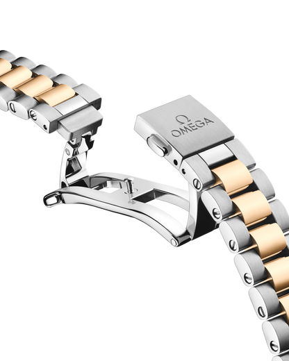 Seamaster Aqua Terra 150M 30 mm, steel ‑ Moonshine™ gold on steel ‑ Moonshine™ gold