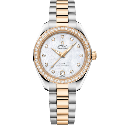 Seamaster Aqua Terra 150M 30 mm, steel ‑ Moonshine™ gold on steel ‑ Moonshine™ gold