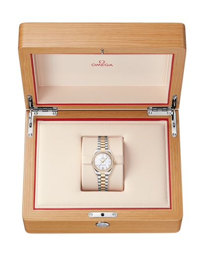 Seamaster Aqua Terra 150M 30 mm, steel ‑ Moonshine™ gold on steel ‑ Moonshine™ gold