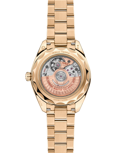Seamaster Aqua Terra 150M 30 mm, Moonshine™ gold on Moonshine™ gold