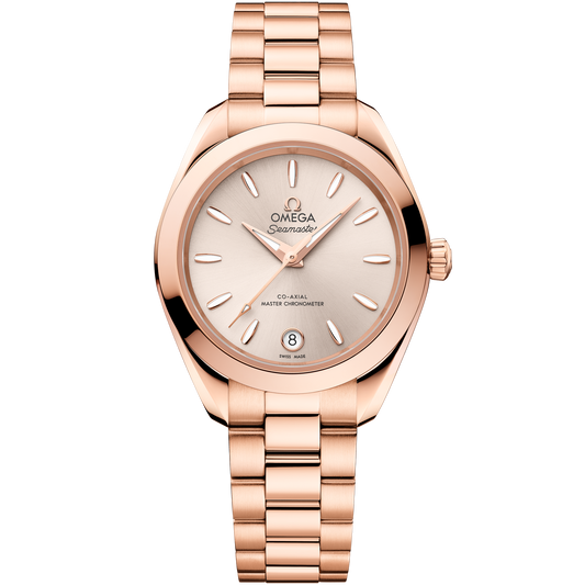 Seamaster Aqua Terra 150M 30 mm, Sedna™ gold on Sedna™ gold