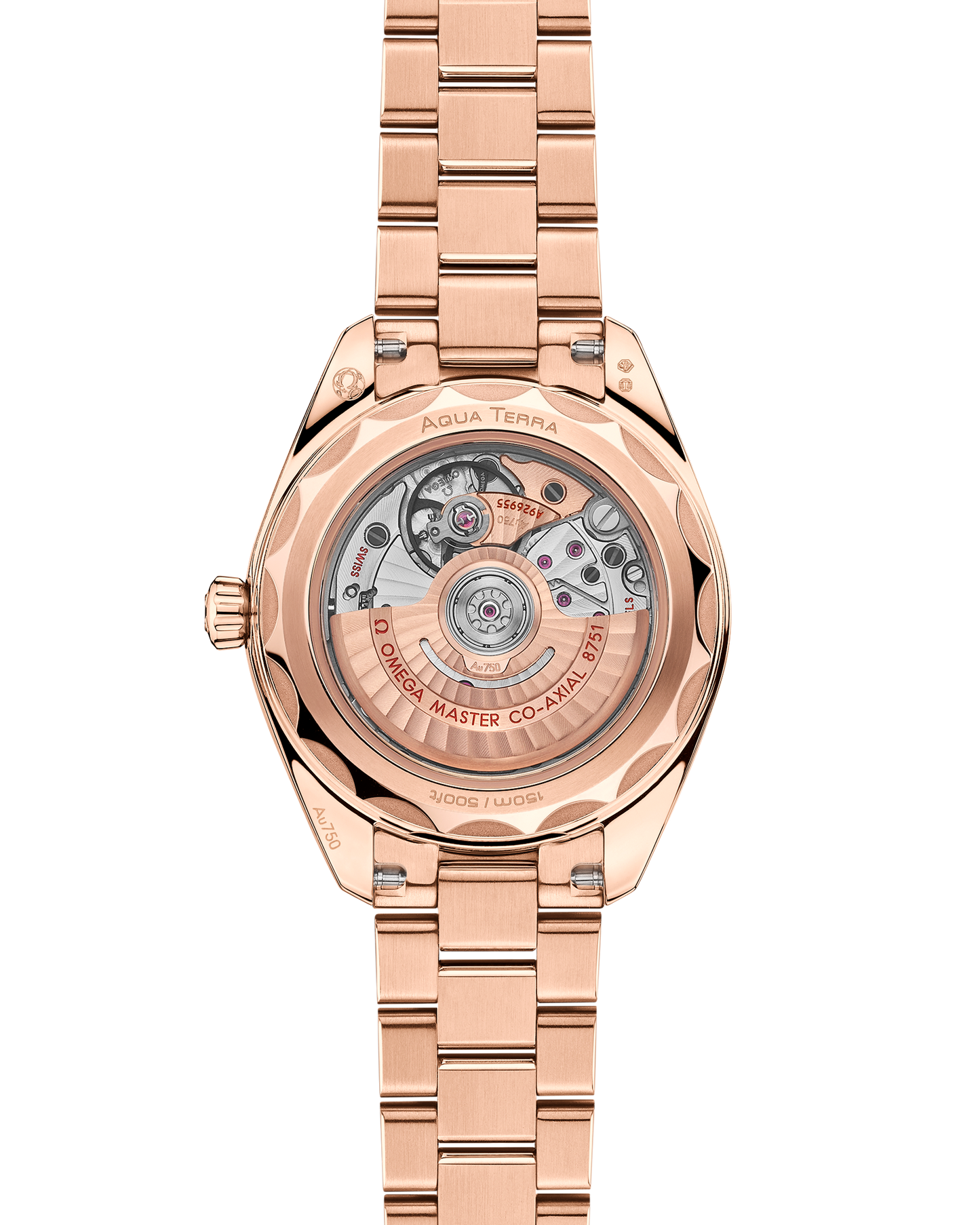 Seamaster Aqua Terra 150M 30 mm, Sedna™ gold on Sedna™ gold