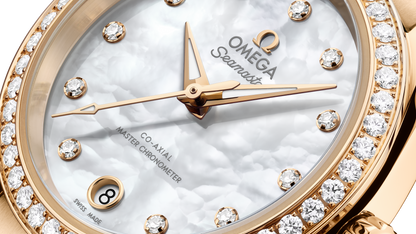 Seamaster Aqua Terra 150M 30 mm, Moonshine™ gold on Moonshine™ gold