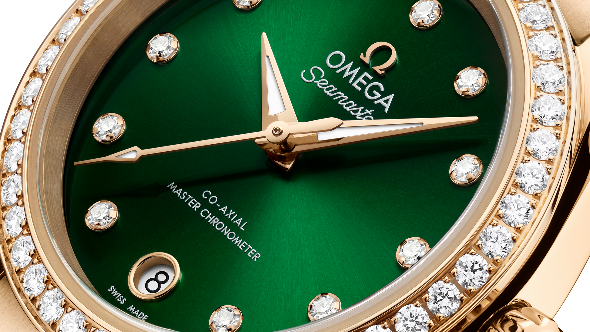 Seamaster Aqua Terra 150M 30 mm, Moonshine™ gold on Moonshine™ gold