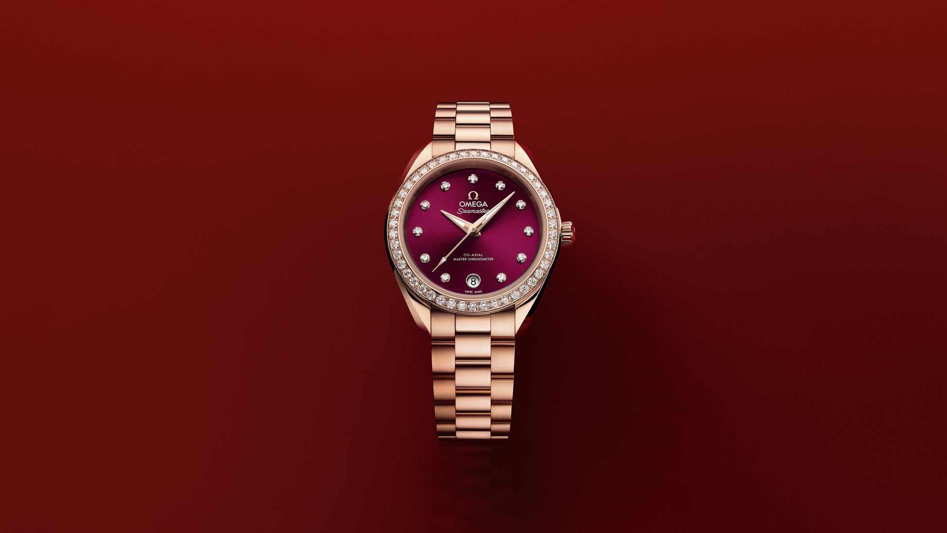 Seamaster Aqua Terra 150M 30 mm, Sedna™ gold on Sedna™ gold