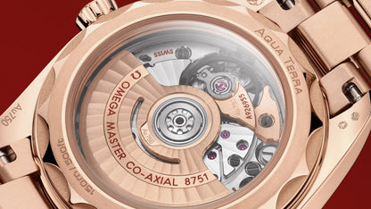 Seamaster Aqua Terra 150M 30 mm, Sedna™ gold on Sedna™ gold
