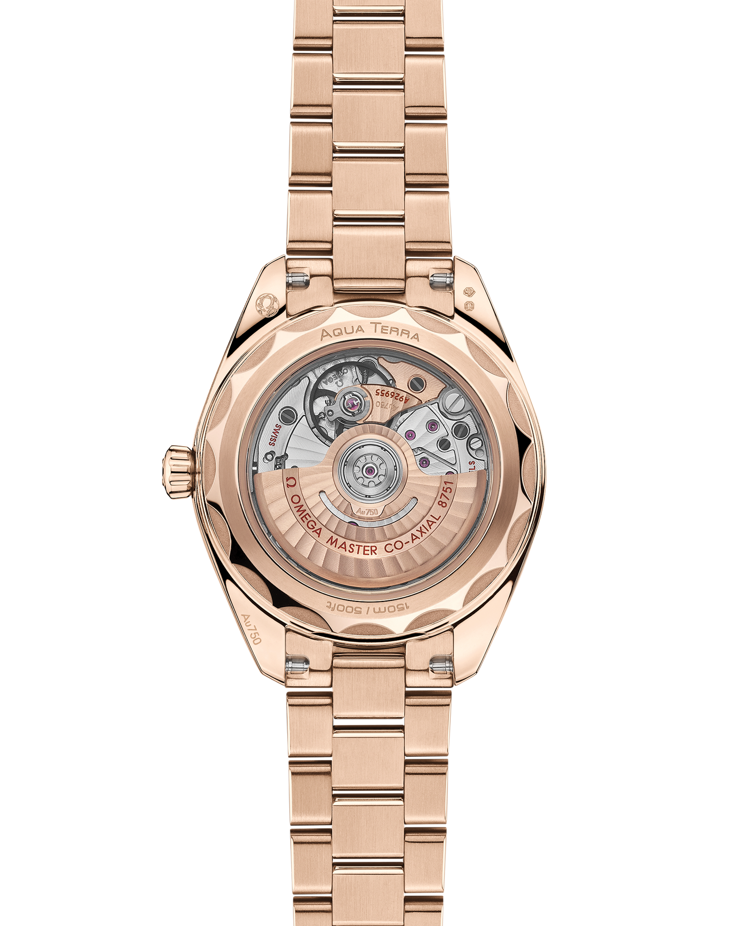 Seamaster Aqua Terra 150M 30 mm, Sedna™ gold on Sedna™ gold