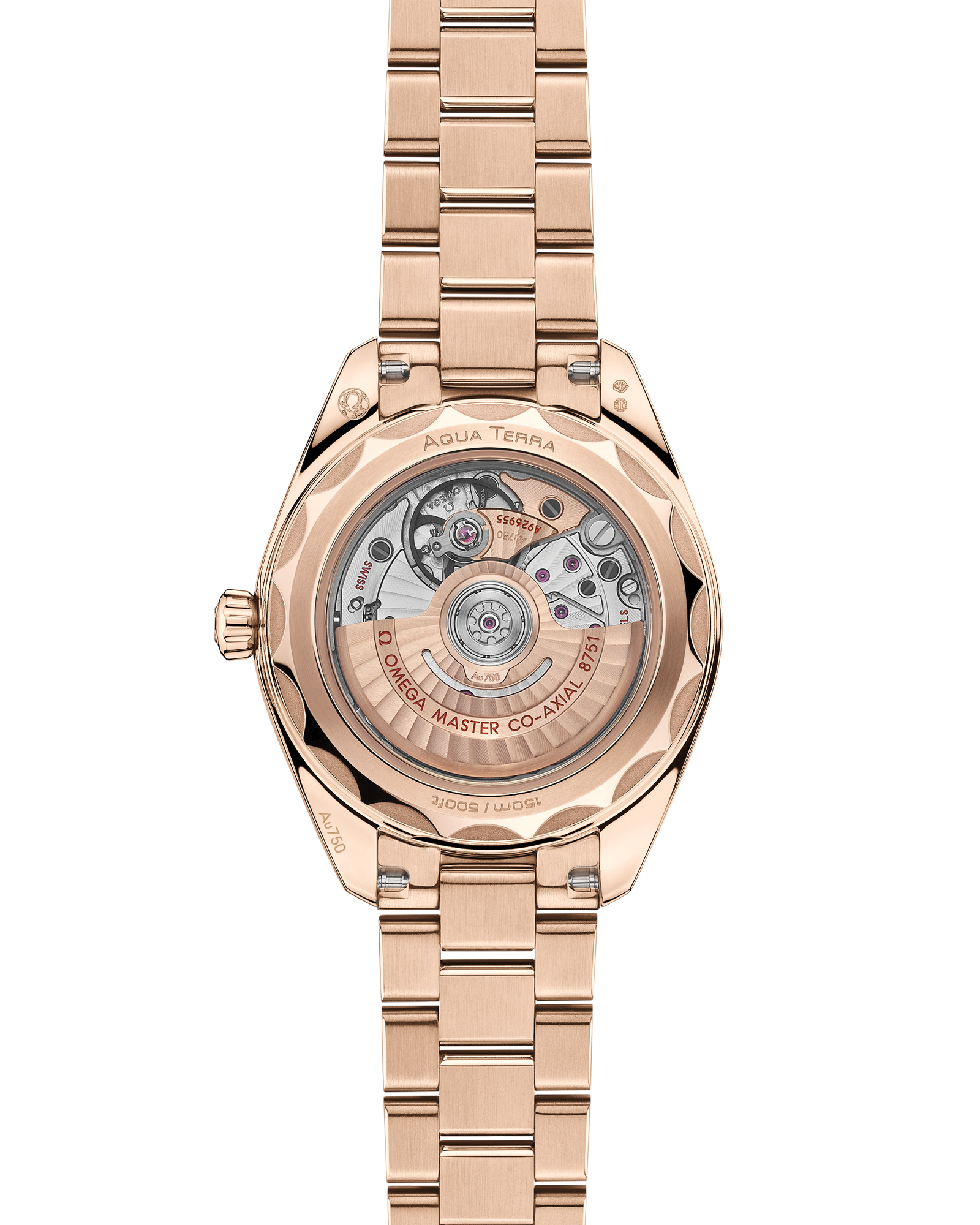 Seamaster Aqua Terra 150M 30 mm, Sedna™ gold on Sedna™ gold