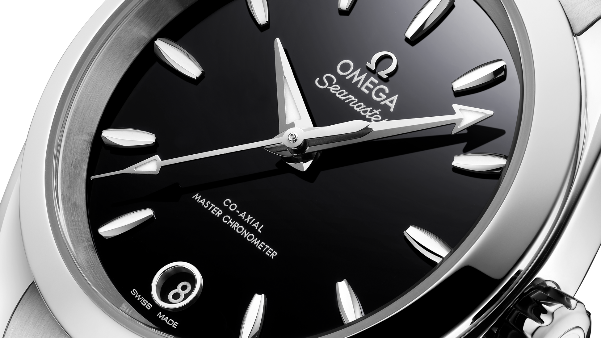 Seamaster Aqua Terra 150M 34 mm, steel on steel