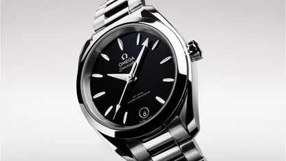 Seamaster Aqua Terra 150M 34 mm, steel on steel