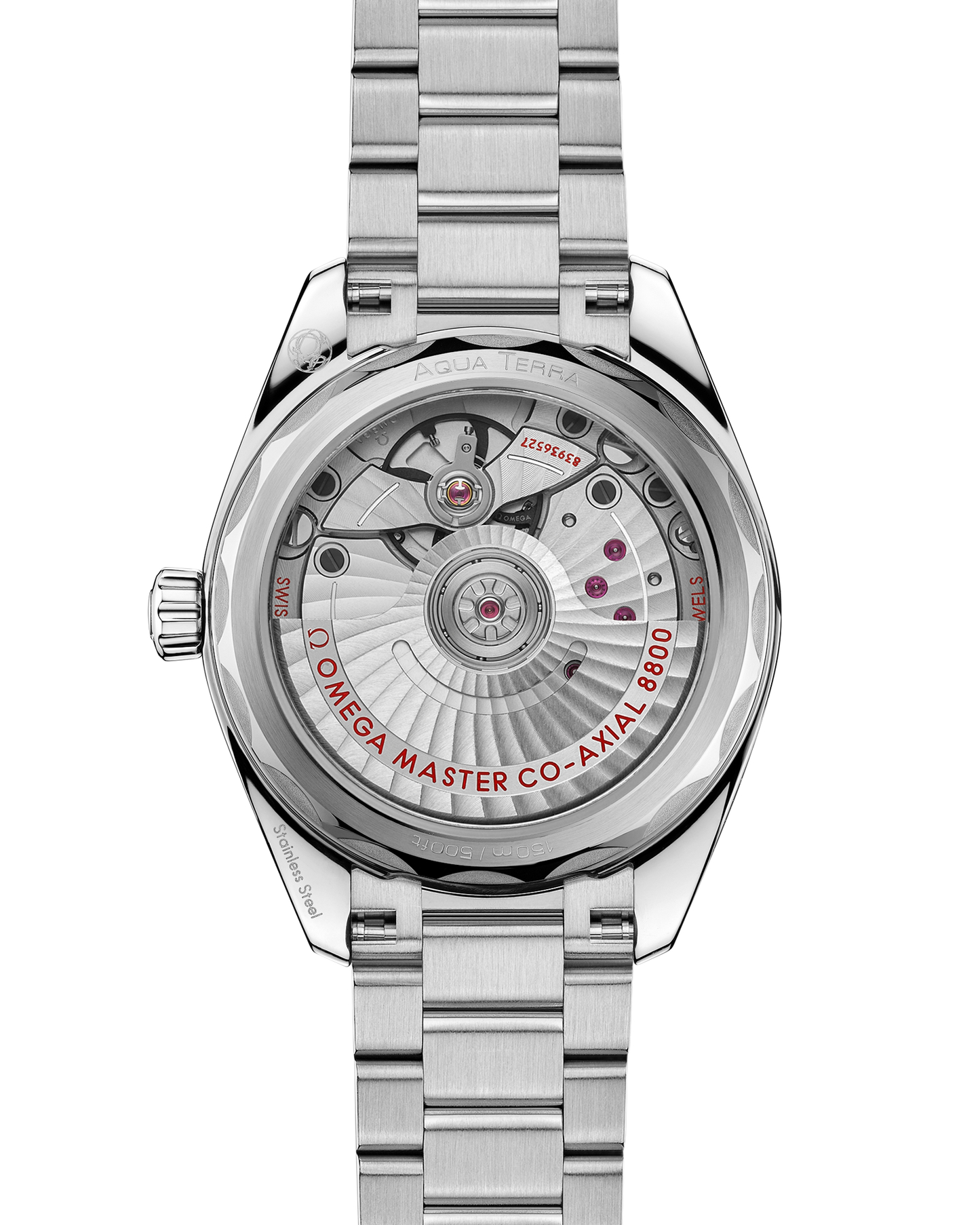 Seamaster Aqua Terra 150M 34 mm, steel on steel