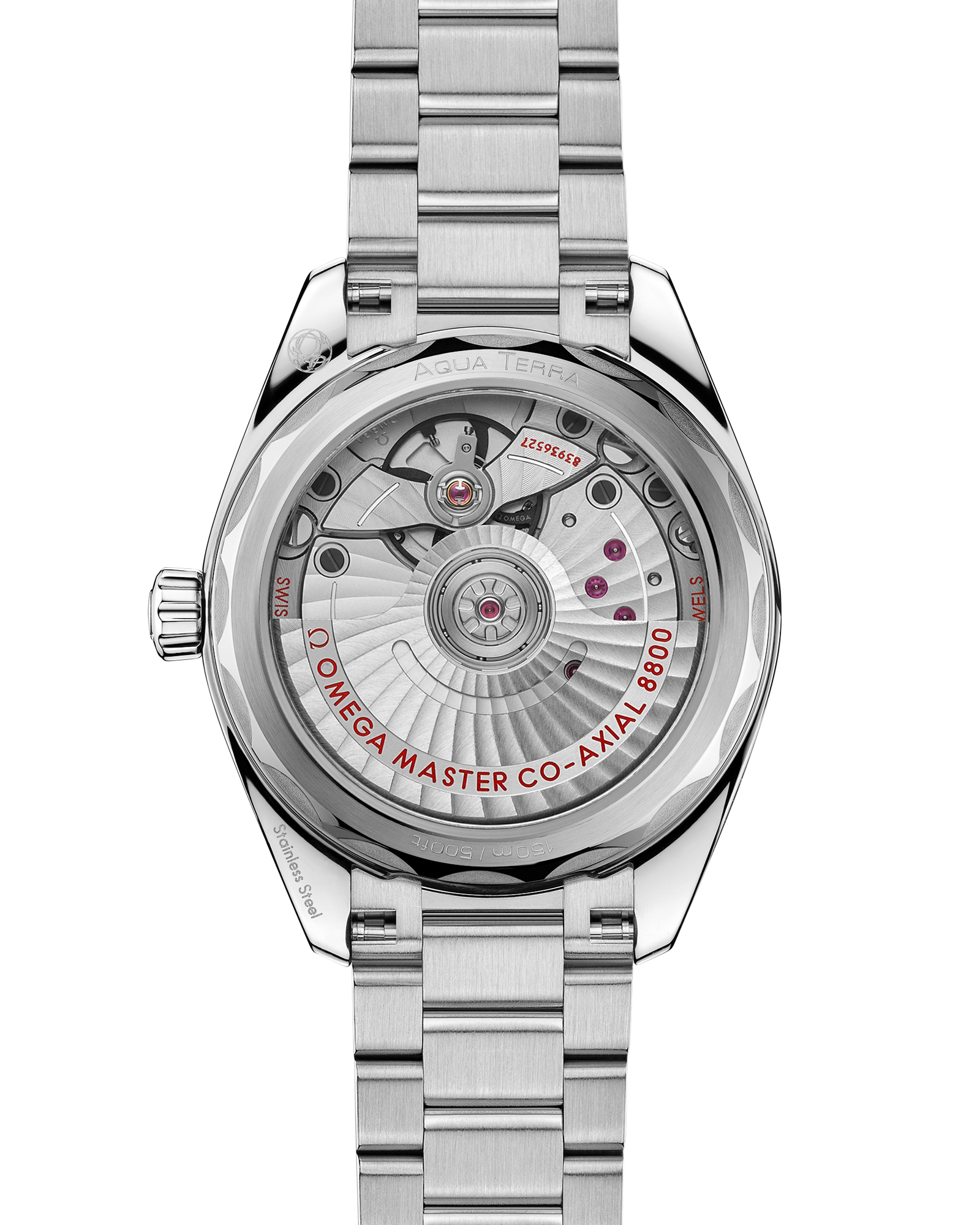 Seamaster Aqua Terra 150M 34 mm, steel on steel