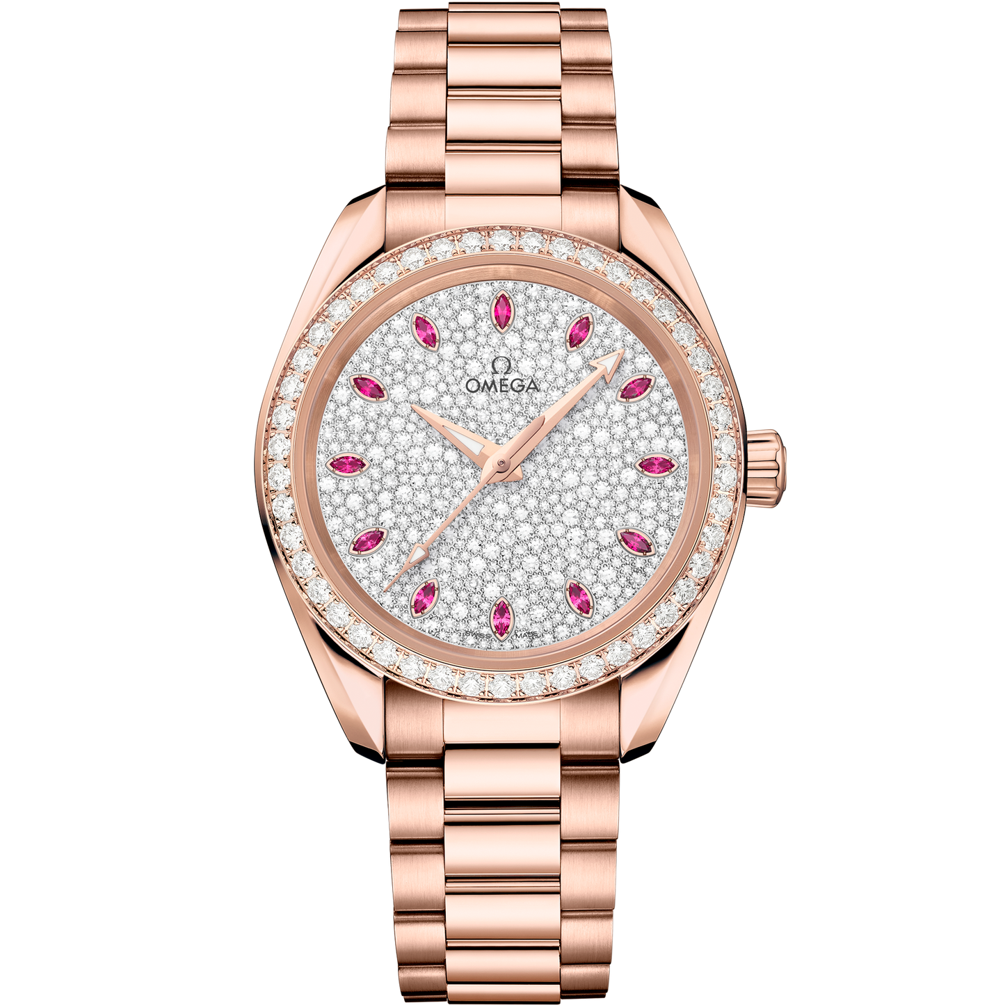 Seamaster Aqua Terra 150M 34 mm, Sedna™ gold on Sedna™ gold