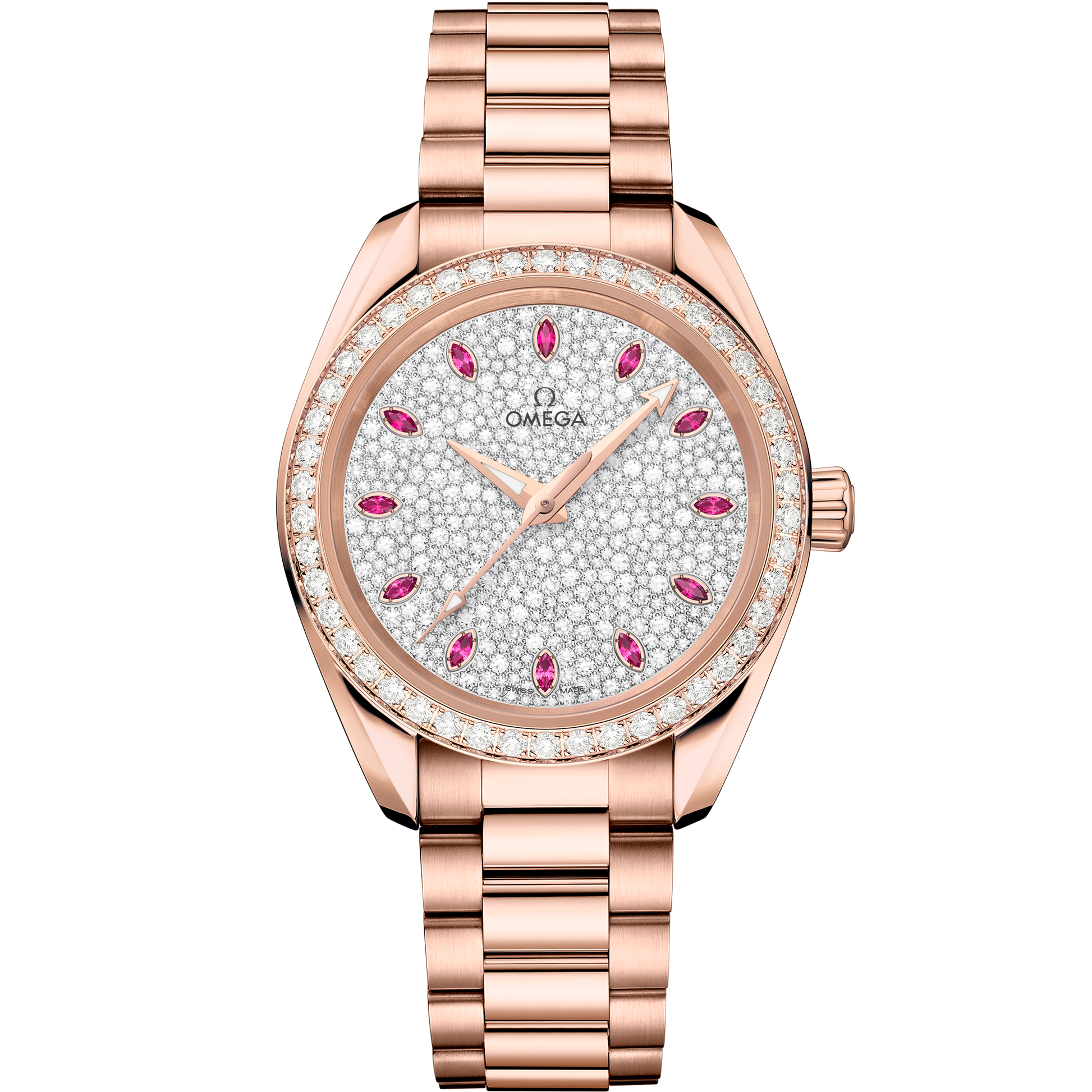 Seamaster Aqua Terra 150M 34 mm, Sedna™ gold on Sedna™ gold