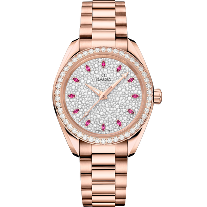 Seamaster Aqua Terra 150M 34 mm, Sedna™ gold on Sedna™ gold