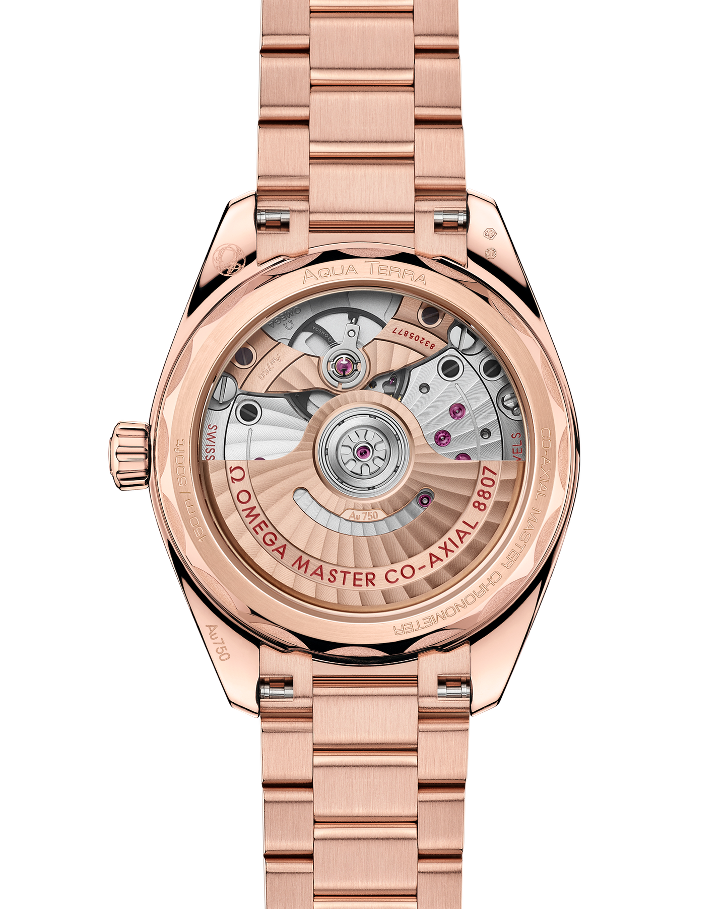 Seamaster Aqua Terra 150M 34 mm, Sedna™ gold on Sedna™ gold